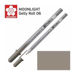 Ручка гелева Sakura MOONLIGHT Gelly Roll 06, Сірий теплий (84511320383) зображення 1
