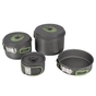 Набір туристичного посуду Bo-Camp Explorer 4 Pieces Hard Anodized Grey/Green (2200244) - зменшене зображення 2