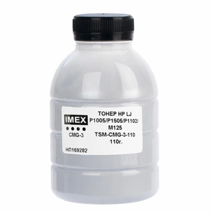 Тонер Imex HP LJ P1005/P1505/P1102/M125 110 г (TSM-CMG-3-110) зображення 1
