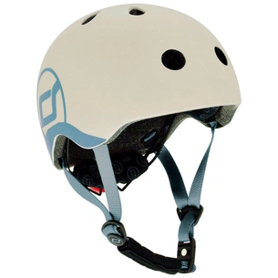 Шолом Scoot&Ride LED 51-55 см S/M Light Grey (SR-190605-ASH) изображение 1