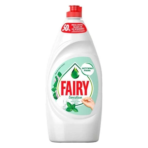 Засіб для ручного миття посуду Fairy Ніжні руки Чайне дерево і М'ята 900 мл (4015400958130) зображення 1
