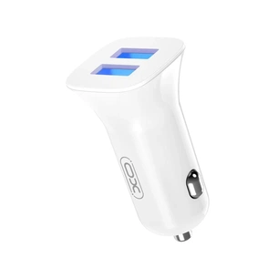 Зарядний пристрій XO CC31 2.4A/2 USB White (XO-СC31-WH) зображення 1