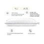 Подушка MirSon шовкова Hand Made Royal Pearl Natural 942 низька 50x70 (2200000557643) - зменшене зображення 2