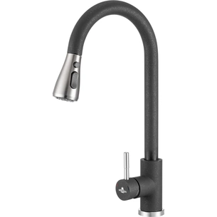 Змішувач GRANADO Campo LUX black shine (gz0501) зображення 1