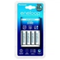 Зарядний пристрій для акумуляторів Panasonic Basic Charger+ Eneloop 4AA 1900 mAh (K-KJ51MCC40E) - зменшене зображення 1