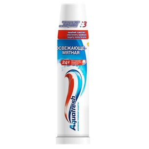Зубна паста Aquafresh Освіжаюче-м'ятна у поршневій упаковці 100 мл (5908311862544) зображення 1