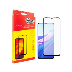 Скло захисне Dengos Full Glue VIVO Y33s (black) (TGFG-195) зображення 1