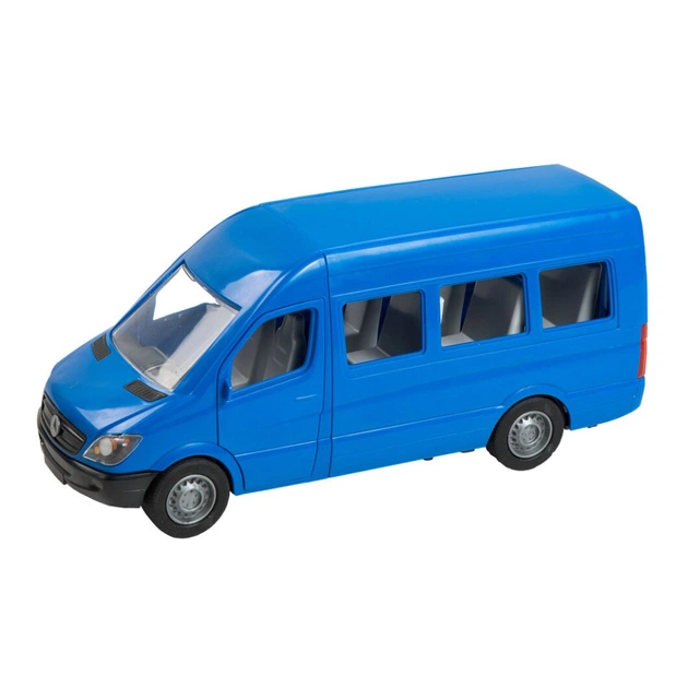 Масштабна модель автомобіля Tigres Mercedes-Benz Sprinter пасажирський (синій) (39657) - зображення 1