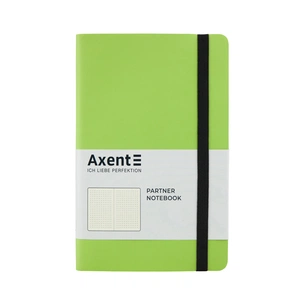 Книга записна Axent Partner Soft 125х195 мм в точку 96 аркушів Салатова (8312-09-A) зображення 1