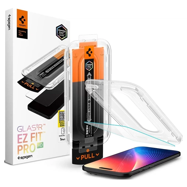 Стекло защитное Spigen Glas.tR EZ Fit Pro HD iPhone 17 Air (AGL09870) - изображение 1
