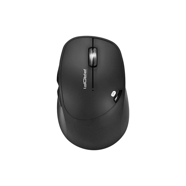 Мишка PROFImarket M602 Silent Wireless/Bluetooth Black (M602GBB) - зображення 1