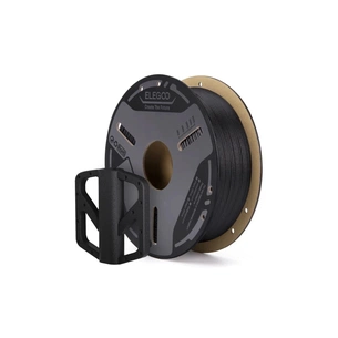 Пластик для 3D-принтера ELEGOO PETG-GF 1кг, 1.75мм, black, fiberglass (50.203.0636) зображення 1