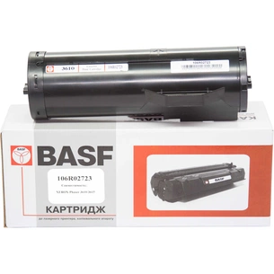 Тонер-картридж BASF Xerox Ph 3610, WC3615 Black 106R02723 (KT-106R02723) зображення 1