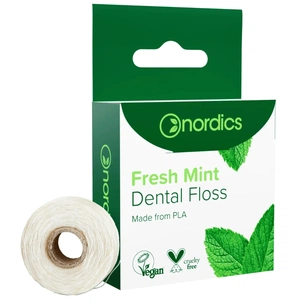 Зубна нитка Nordics Вощена з м'ятою 30 м (3800500324432) изображение 1