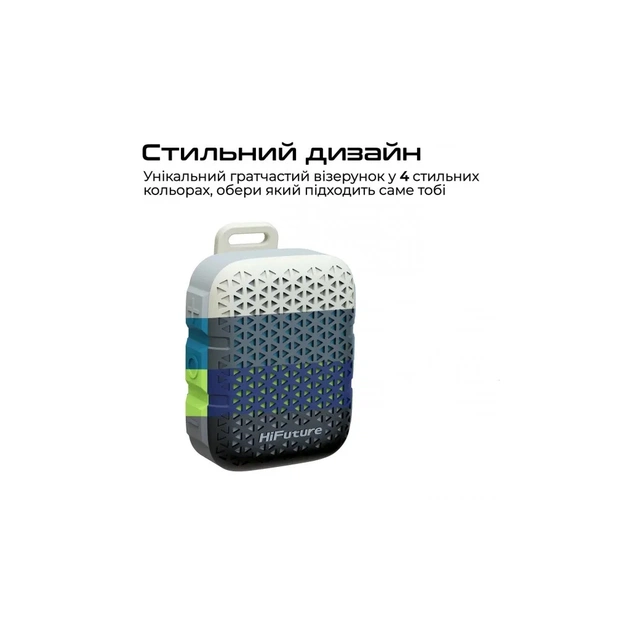 Акустична система HiFuture Pocket-S Grey/Blue (pocket-s.greyblue) - picture 10
