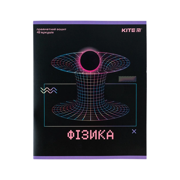 Зошит Kite предметний Neo 48 аркушів, фізика клітинка (K24-240-15) - изображение 1