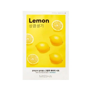 Маска для обличчя Missha Airy Fit Lemon Sheet Mask З екстрактом лимона 19 г (8809581454736) зображення 1