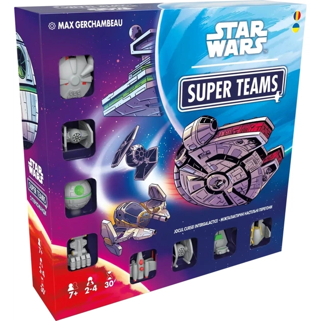 Настольная игра Geekach Games Звездные войны. Суперкоманды (Star Wars Super Teams) (укр.) (GRJ0006ST) - изображение 1