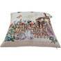 Подушка Прованс гобеленова декоративна Alicia хатинка та кролики 45х45 см (026041) - зменшене зображення 7
