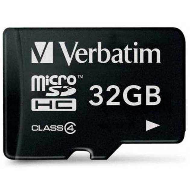 Карта пам'яті Verbatim 32GB microSDHC class 4 (44008) - изображение 1