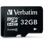 Карта пам'яті Verbatim 32GB microSDHC class 4 (44008) - уменьшенное изображение 1