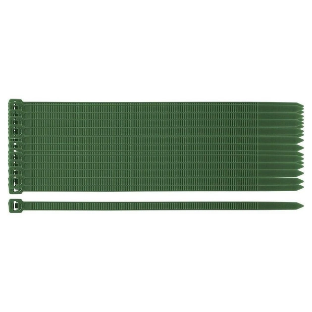 Стяжка Neo Tools 50шт, пластик, 4.8х160мм, зелена (15-979) - picture 1