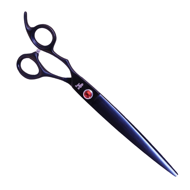 Ножницы для груминга Dezynadog Ignis 8 Straight Lefty Scissor прямые для стрижки собак для левшей, японская нержавеющая сталь 4 (5052372070230) - изображение 1