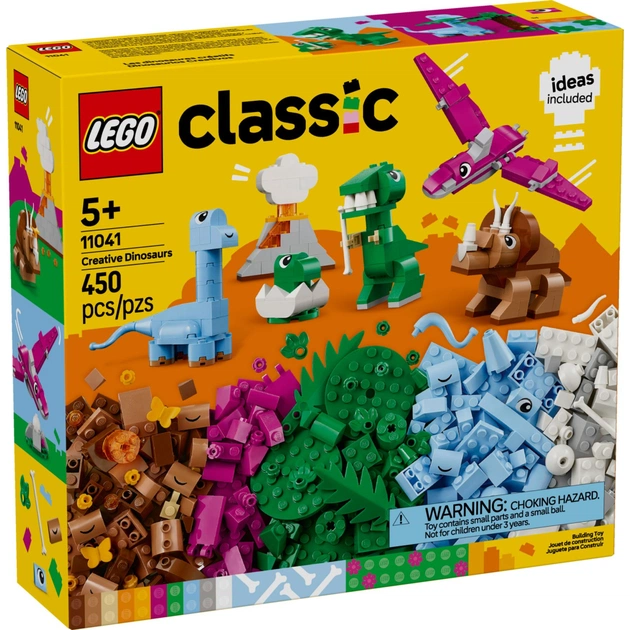 Конструктор LEGO Classic Творчі динозаври (11041) - зображення 1