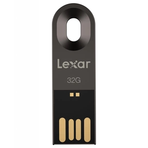 USB флеш накопичувач Lexar 32GB JumpDrive M25 Titanium Gray USB 2.0 (LJDM025032G-BNQNG) зображення 1