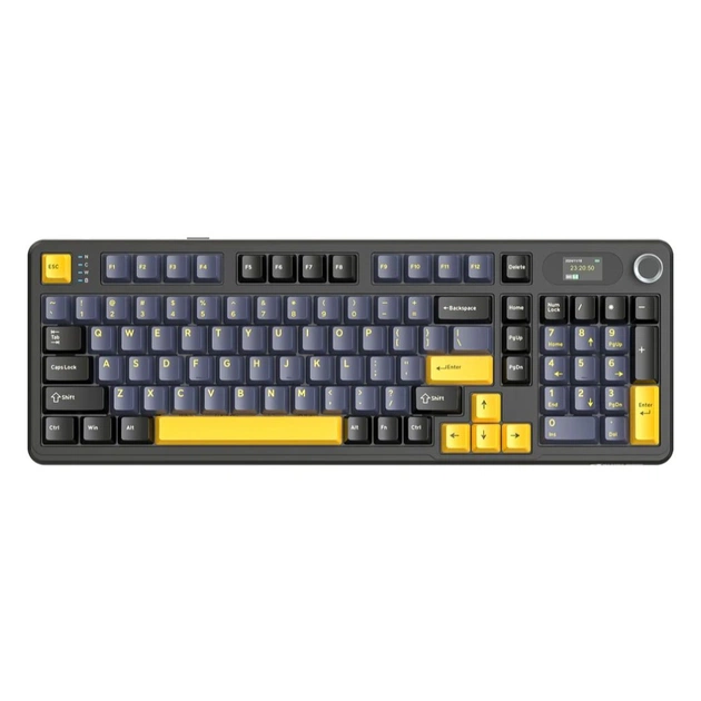 Клавіатура Attack Shark X98 Pro RGB Wireless/Bluetooth/USB UA Star Black (X98PROSB_AS) - зображення 1