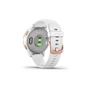 Смарт-годинник Garmin vivoactive 4S, White with Rose-gold Hardware (010-02172-23) - зменшене зображення 6