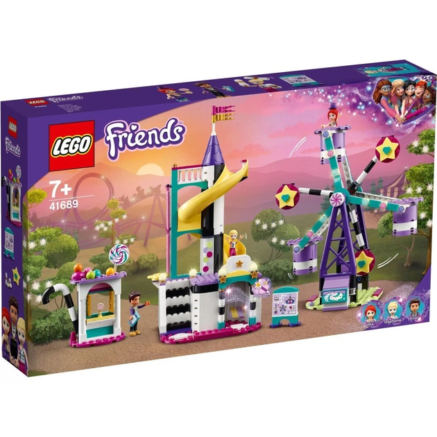 Конструктор LEGO Friends Чарівне колесо огляду та гірка 545 деталей (41689) - изображение 1