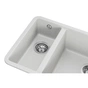 Мийка кухонна GRANADO Under top DOUBLE gris (gr3408) - зменшене зображення 5
