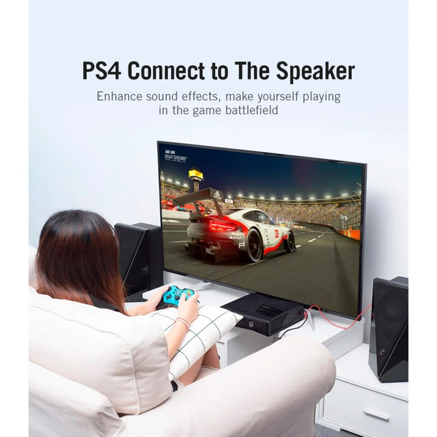 Звукова плата Vention Audio USB 2х3,5mm jack Metal (VAB-S17-B) - picture 10