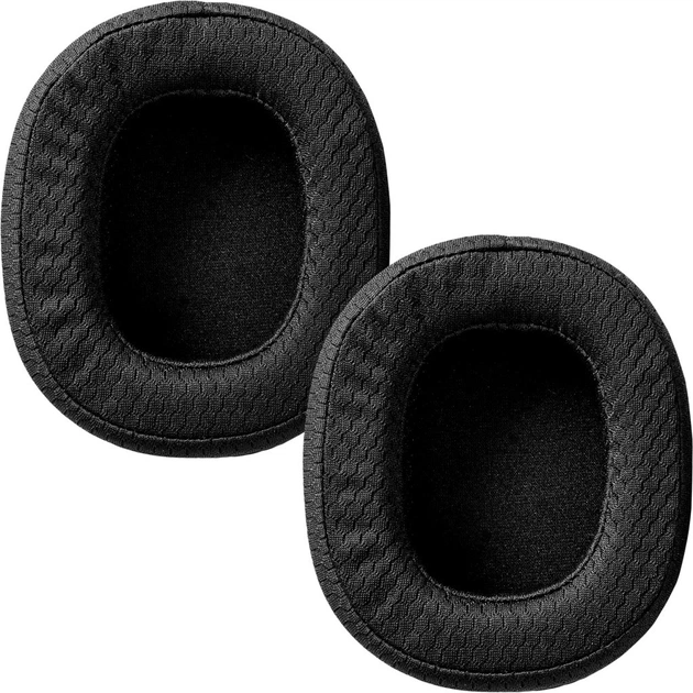 Амбушур Hator Fabric+memory foam до HATOR Hyperpunk 2 (HTA-815-819/855-859) Black 2шт. (ACC-110) - зображення 1