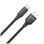 Дата кабель USB 2.0 AM to USB-C 2.0m 3A TPE embossed black ColorWay (CW-CBUC102-BK) - уменьшенное изображение 3