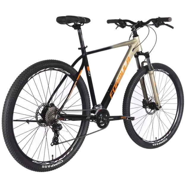 Велосипед Formula 27.5" F-1 DD CS рама-18" AL 2026 сріблясто-чорний (OPS-FR-27.5-312) - зображення 3