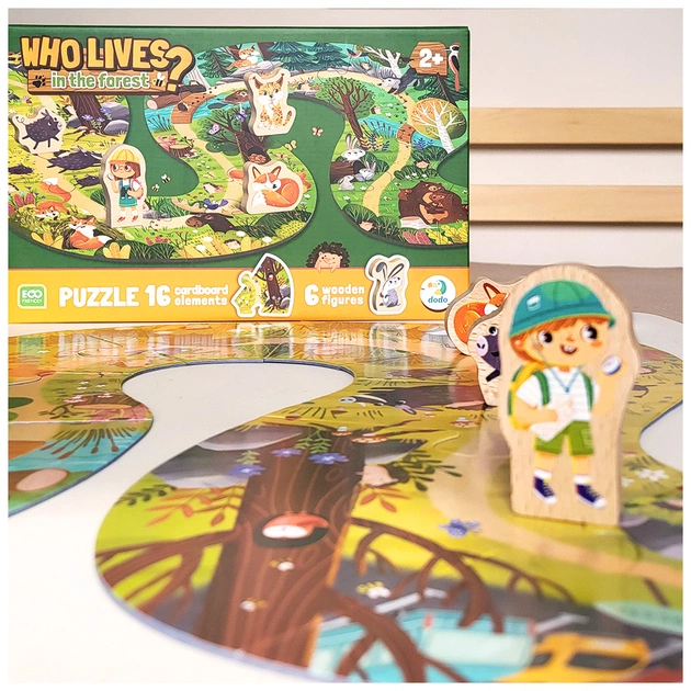 Пазл DoDo Хто живе в лісі? (300608) - picture 9