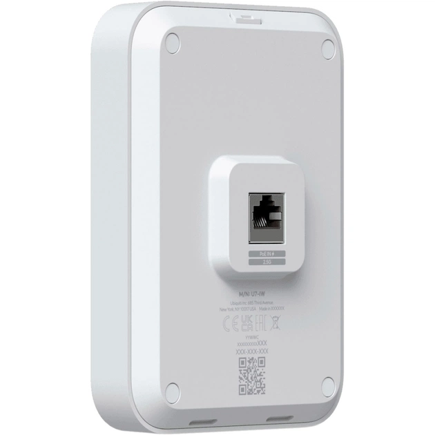 Точка доступу Wi-Fi Ubiquiti UniFi 7 In-Wall (U7-IW) - зображення 4