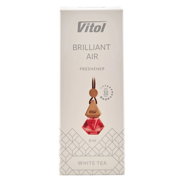 Ароматизатор для автомобіля VITOL Air WhiteTea 8мл (VBA06) - picture 8