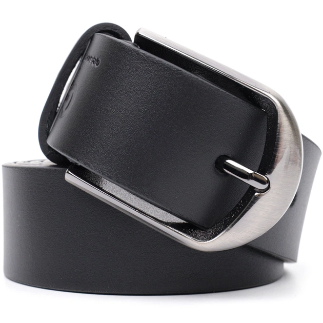 Ремінь Grande Pelle Брючний з натуральної шкіри Чорний (11680) - зображення 7