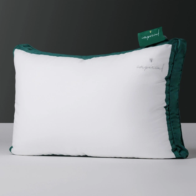 Подушка MirSon пуховая Imperial Satin Luxe (высокая) 60х60 (2200007209019) - изображение 1