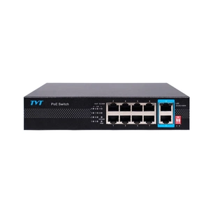 Комутатор мережевий TVT DIGITAL TD-B2208S1-PGU зображення 1