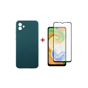 Чохол до мобільного телефона Dengos Samsung Galaxy A04 Case + Glass (Green) (DG-KM-75) зображення 1