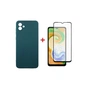 Чохол до мобільного телефона Dengos Samsung Galaxy A04 Case + Glass (Green) (DG-KM-75) - зменшене зображення 1