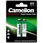 Батарейка Camelion Крона 6F22 9V Super Heavy Duty Green * 1 (6F22-SP1G) - зменшене зображення 2