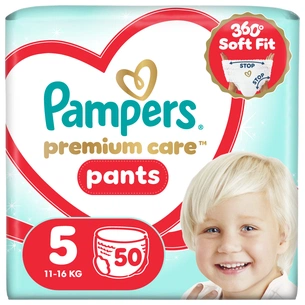 Підгузки Pampers Premium Care Pants Розмір 5 (11-16 кг) 50 шт (8006530320085) зображення 1