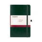 Блокнот Axent Partner Lux 125х195 мм 96 аркушів у клітинка Зелений (8202-04-A) - зменшене зображення 1
