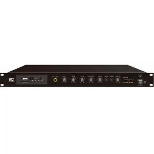 Усилитель ITC 240 Вт з USB/SD/TUNER (T-240DTB) изображение 1