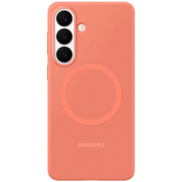 Чехол для мобильного телефона Samsung Silicone Magnet S26 Plus Coral Red (EF-ES947COEGWW) - изображение 1